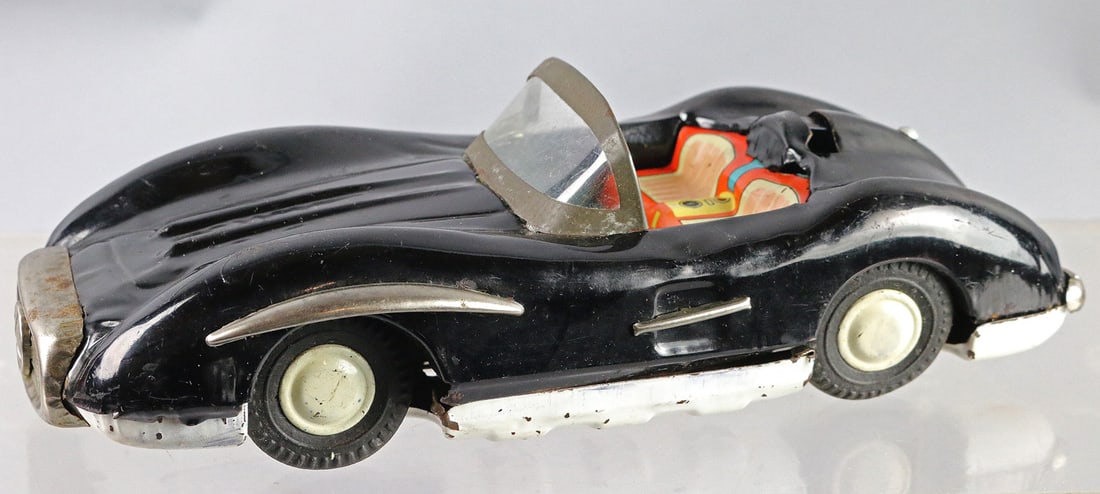Japan Tin Litho Mercedes Friction Car (1 of 3)