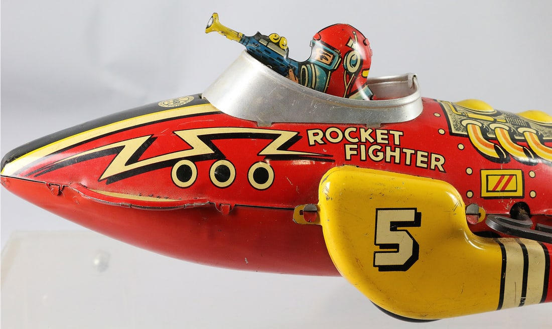 Marx Rocket Fighter Space Ship (1 of 4)