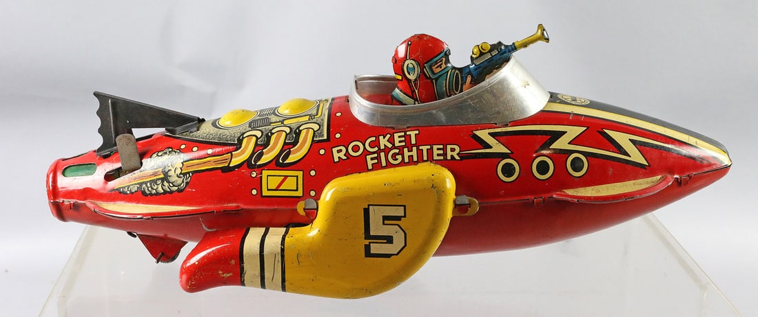 Marx Rocket Fighter Space Ship - 4