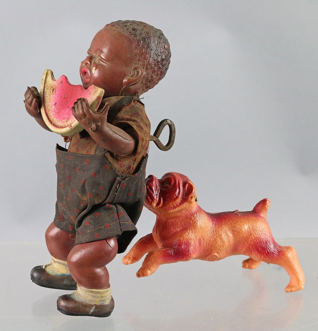 Poor Pete Celluloid Japan Wind Up: Poor Pete Celluloid Japan Wind Up, early Japan, EX, 6 inches, works