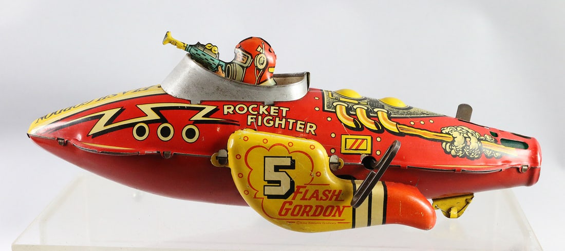 Marx Flash Gordon Rocket Fighter Spaceship (1 of 3)