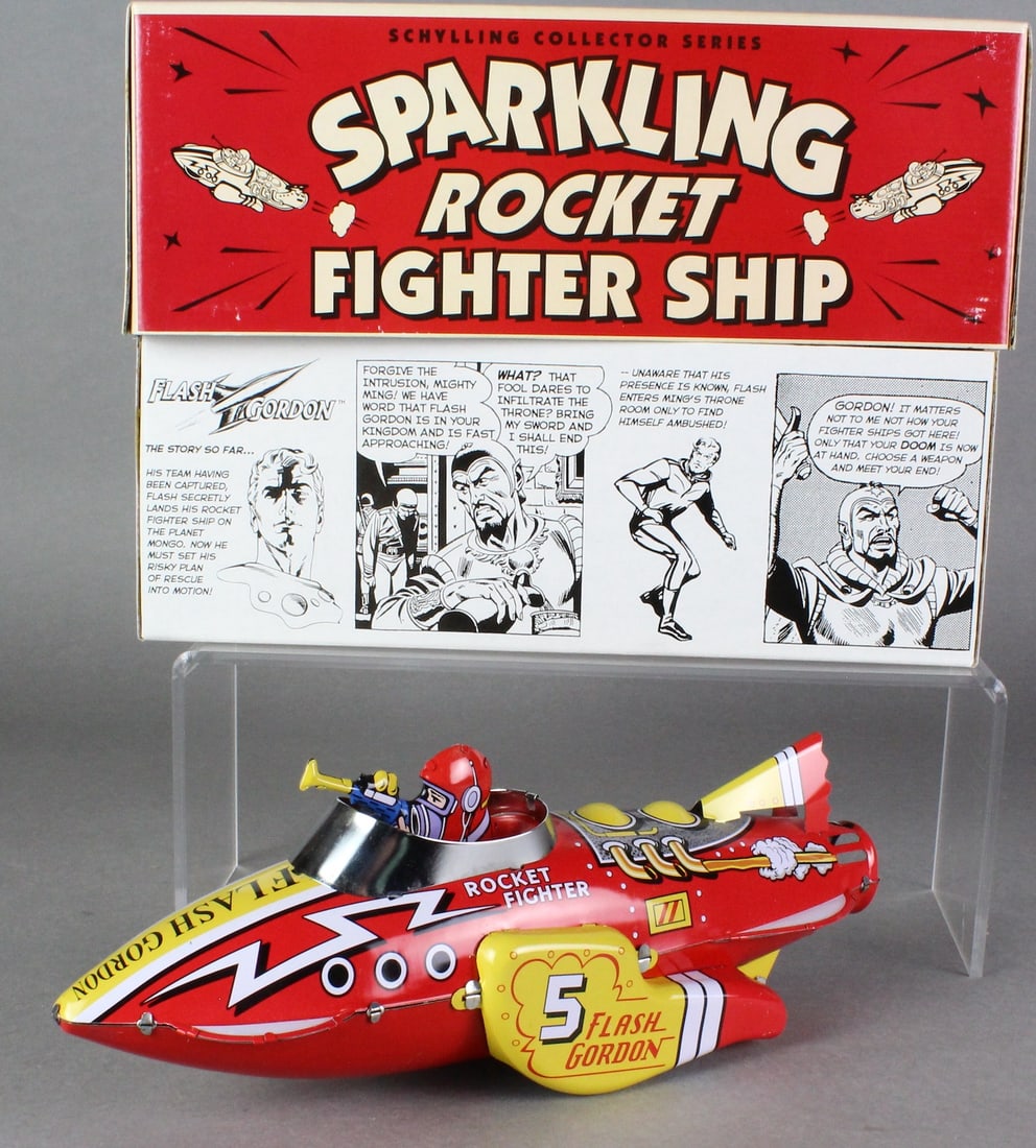 Flash Gordon Sparkling Space Ship Contemp - 2