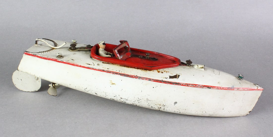 1930s JEP Speed Boat Racing Boat (1 of 3)