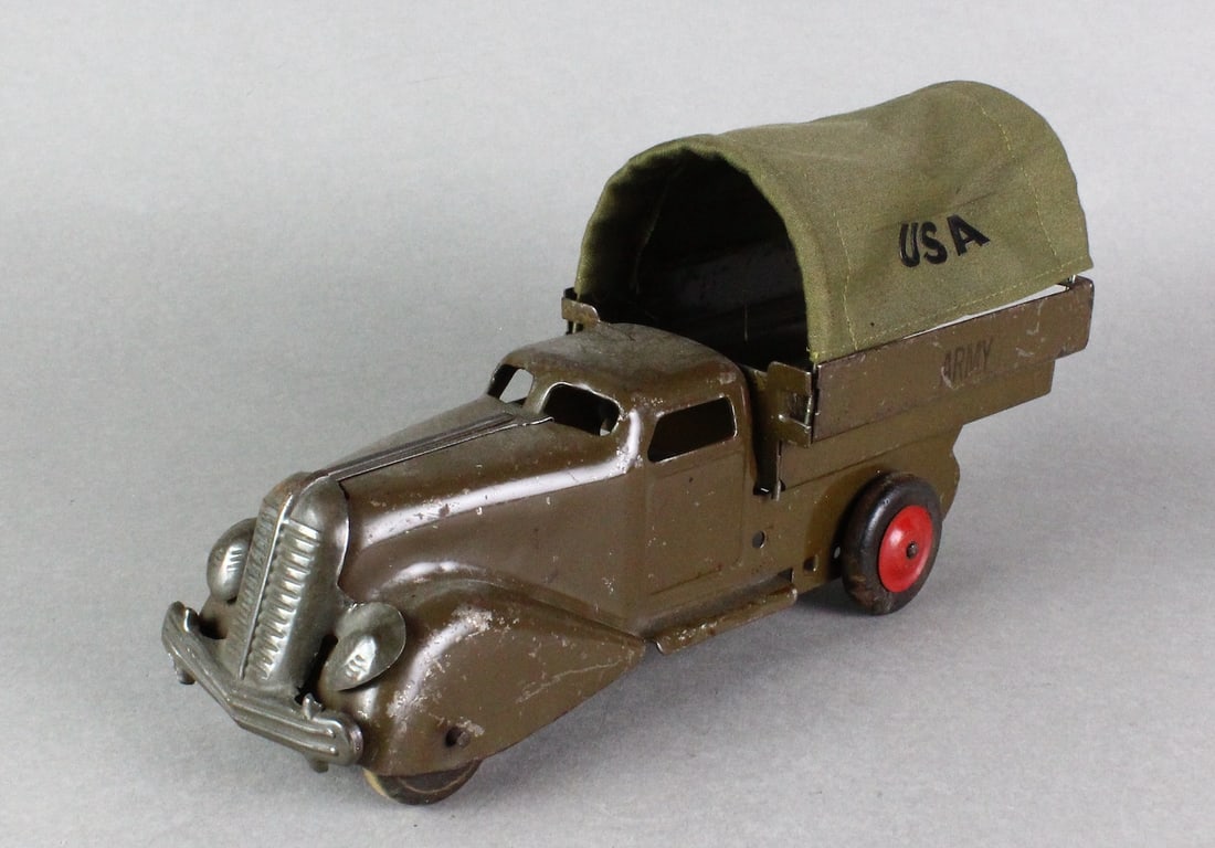 Wyandotte Pressed Steel Army Truck (1 of 5)