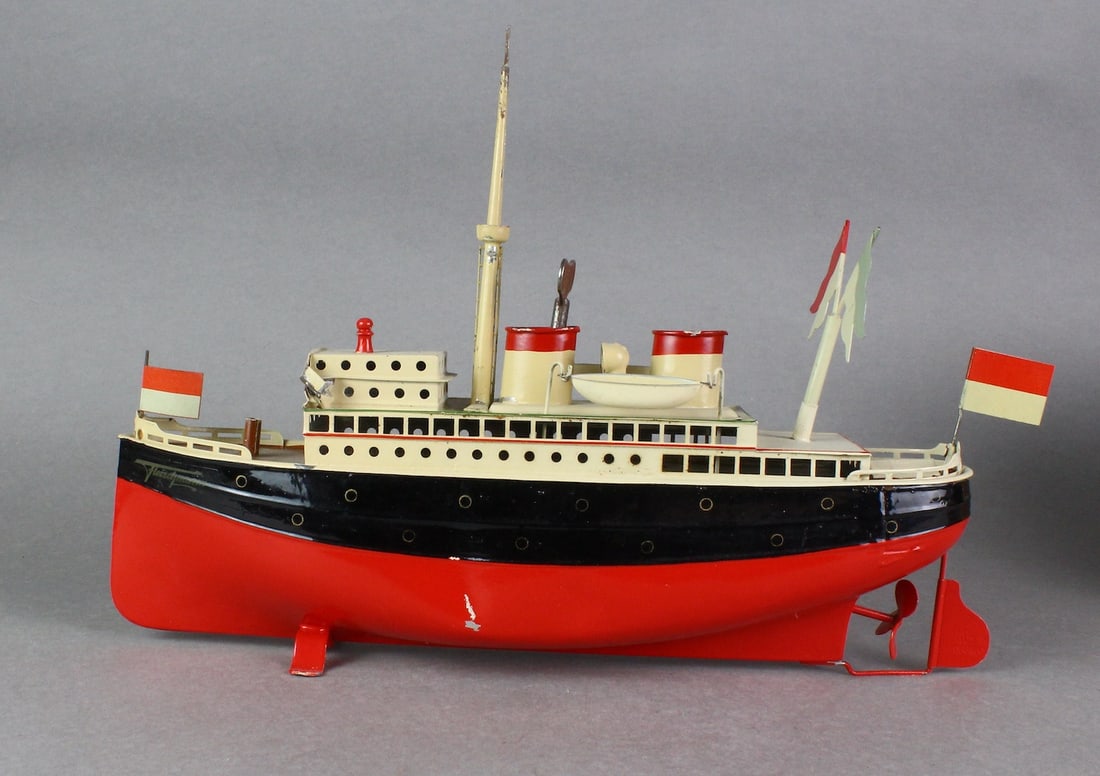 Fleischmann German Ocean Liner Ship In Box - 5