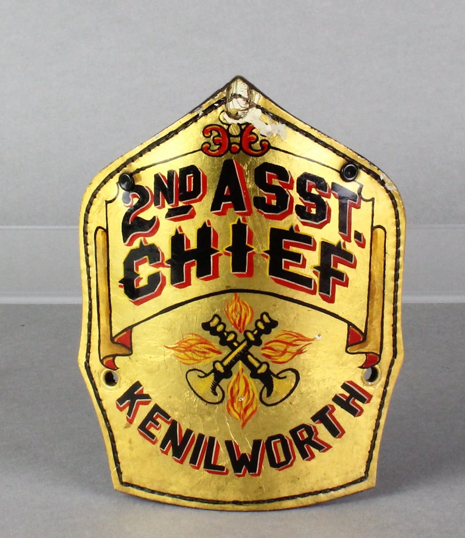 Cairns & Bros. Chief Kenilworth Gold Leaf Helmet (1 of 2)