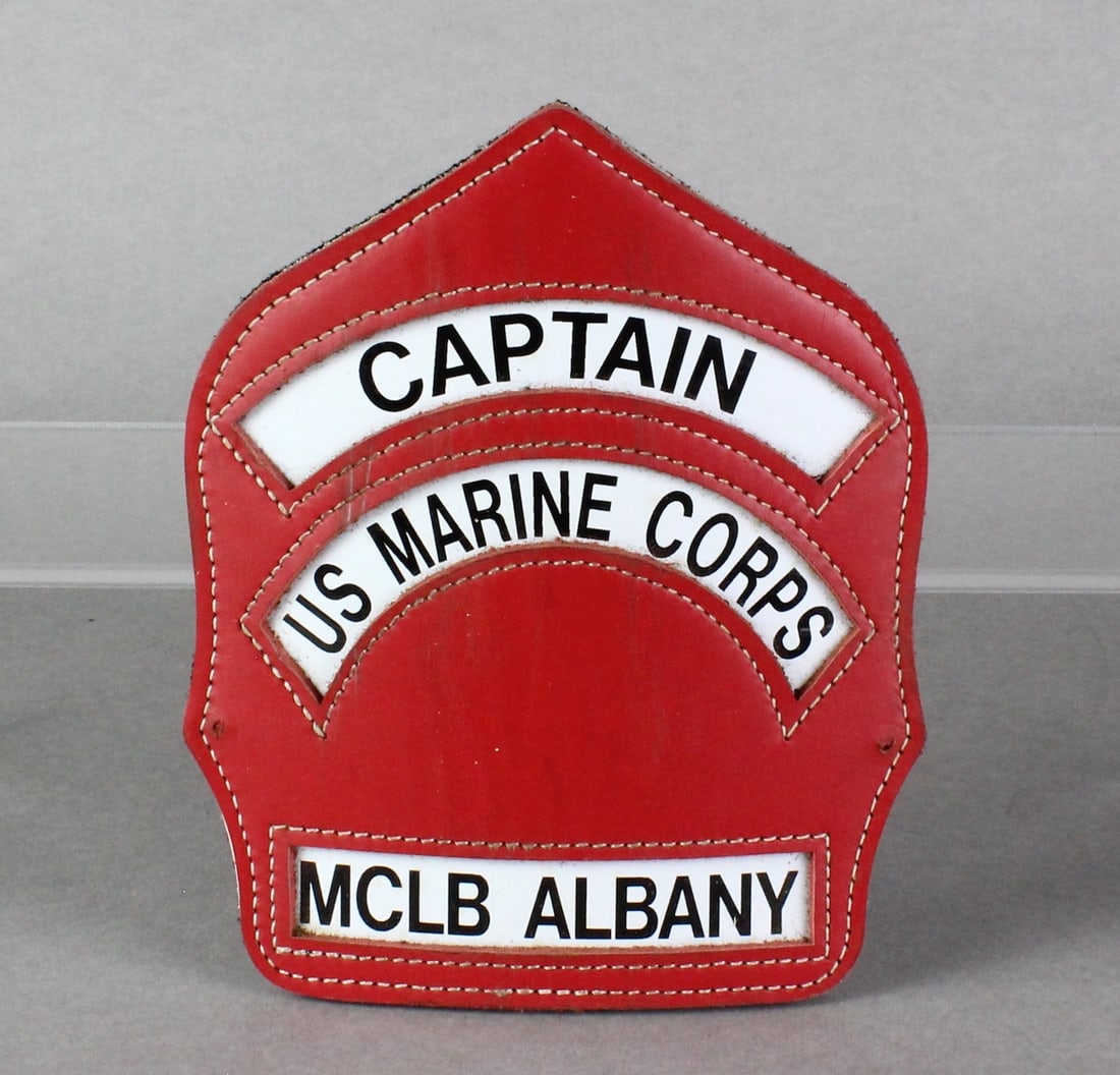 US Marine Corps Paul Conway Helmet Front (1 of 2)