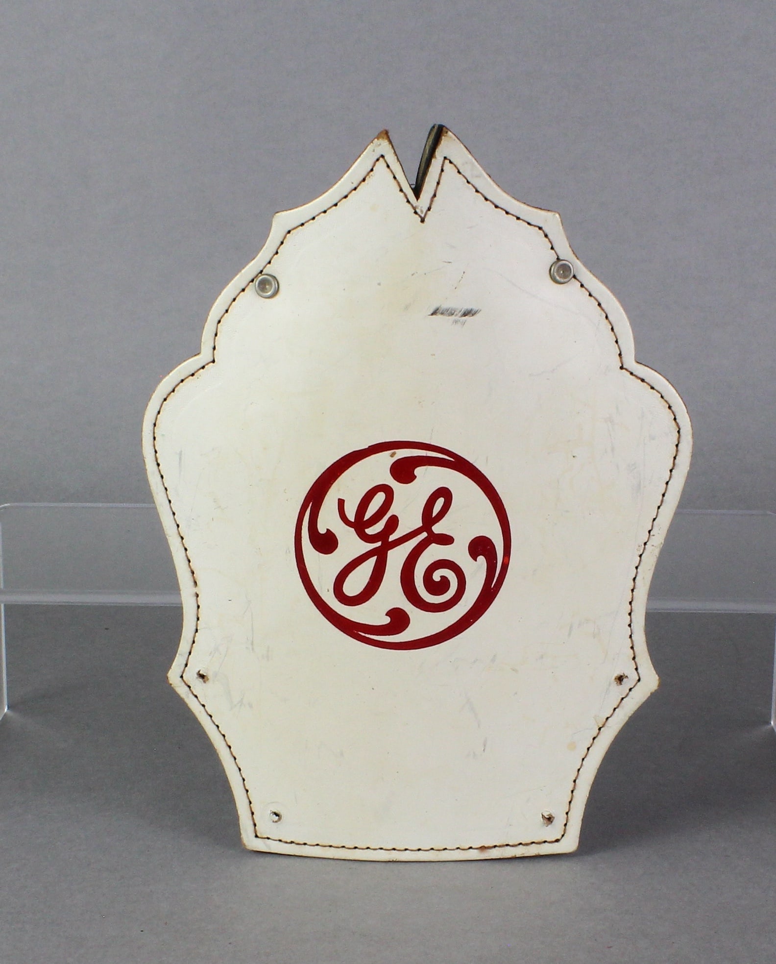 Cairns & Bros. GE Helmet Front Piece: Cairns & Bros. GE Helmet Front Piece. 8 inch Leather piece.