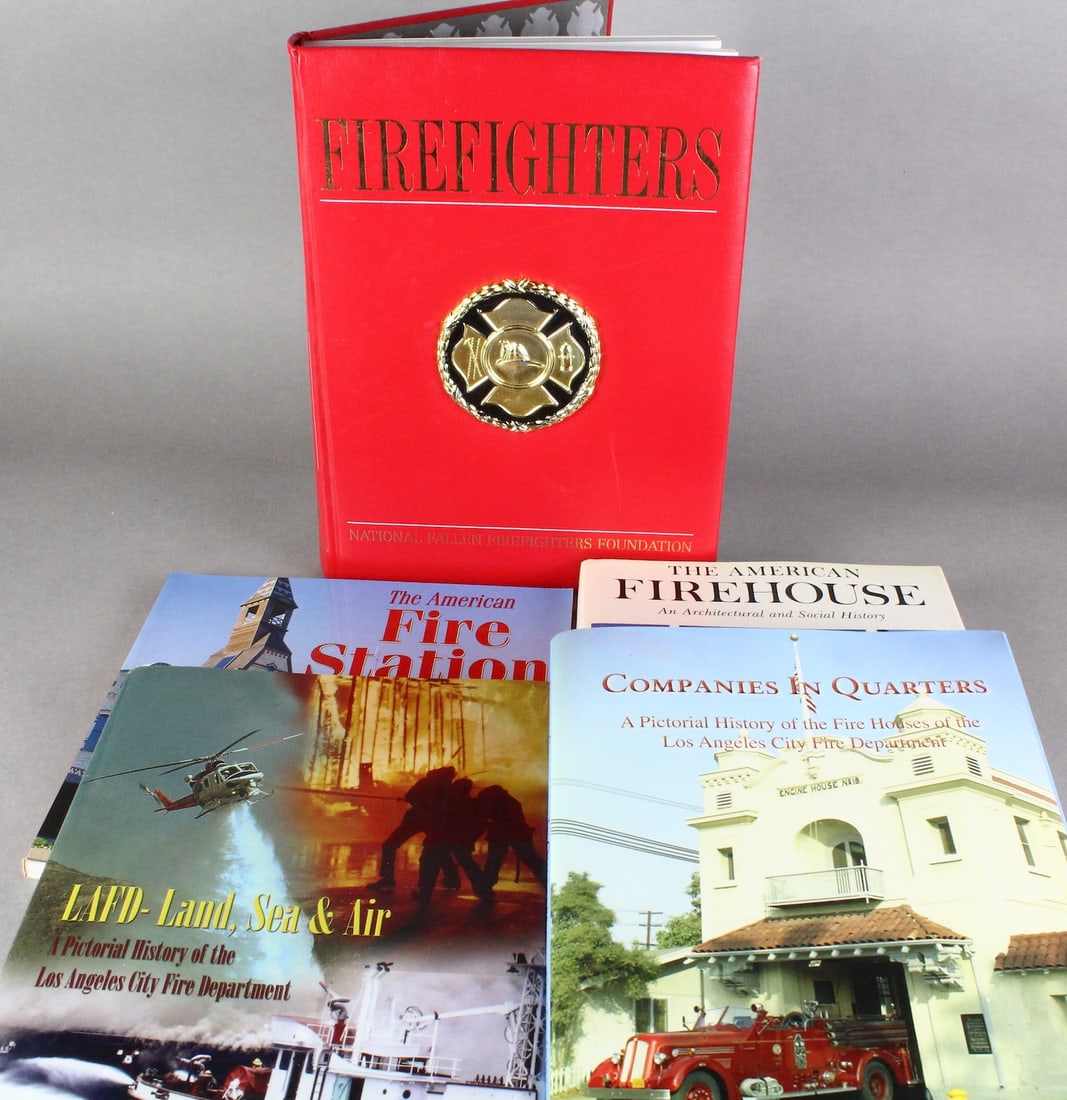 Fire Fighters, Fire Houses & Stations Books (1 of 4)