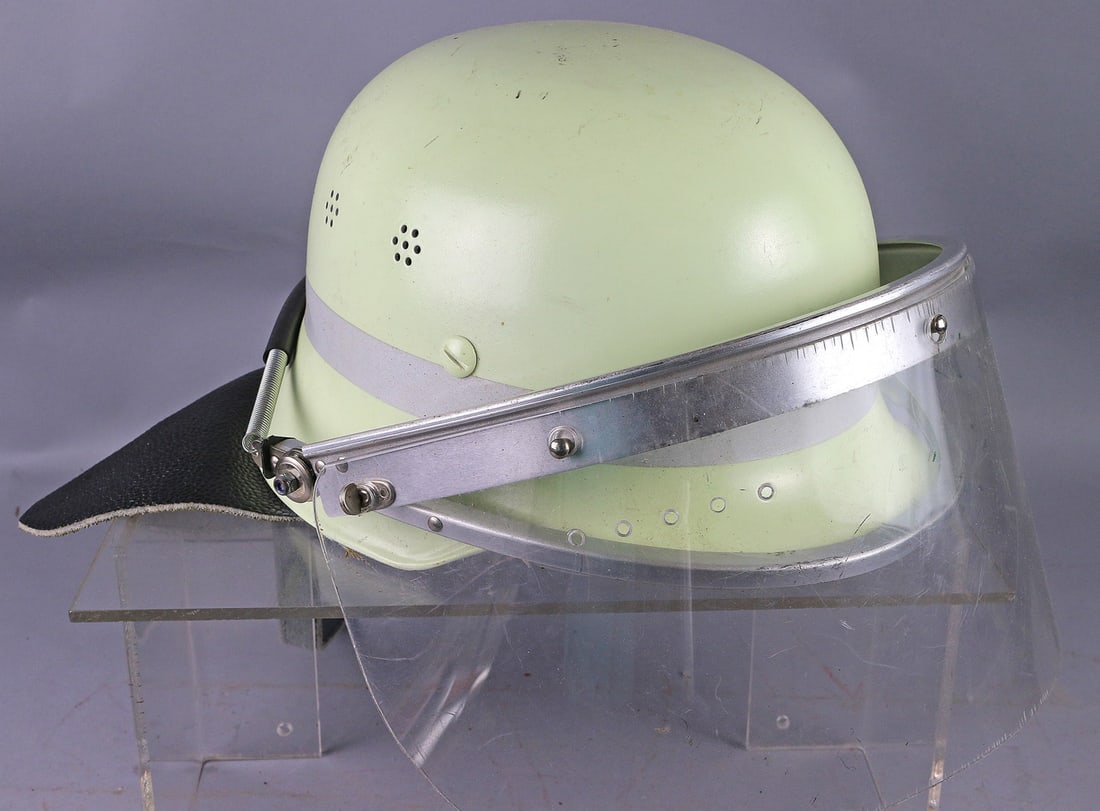 German Glow In Dark Fire Helmet: German Glow In Dark Fire Helmet