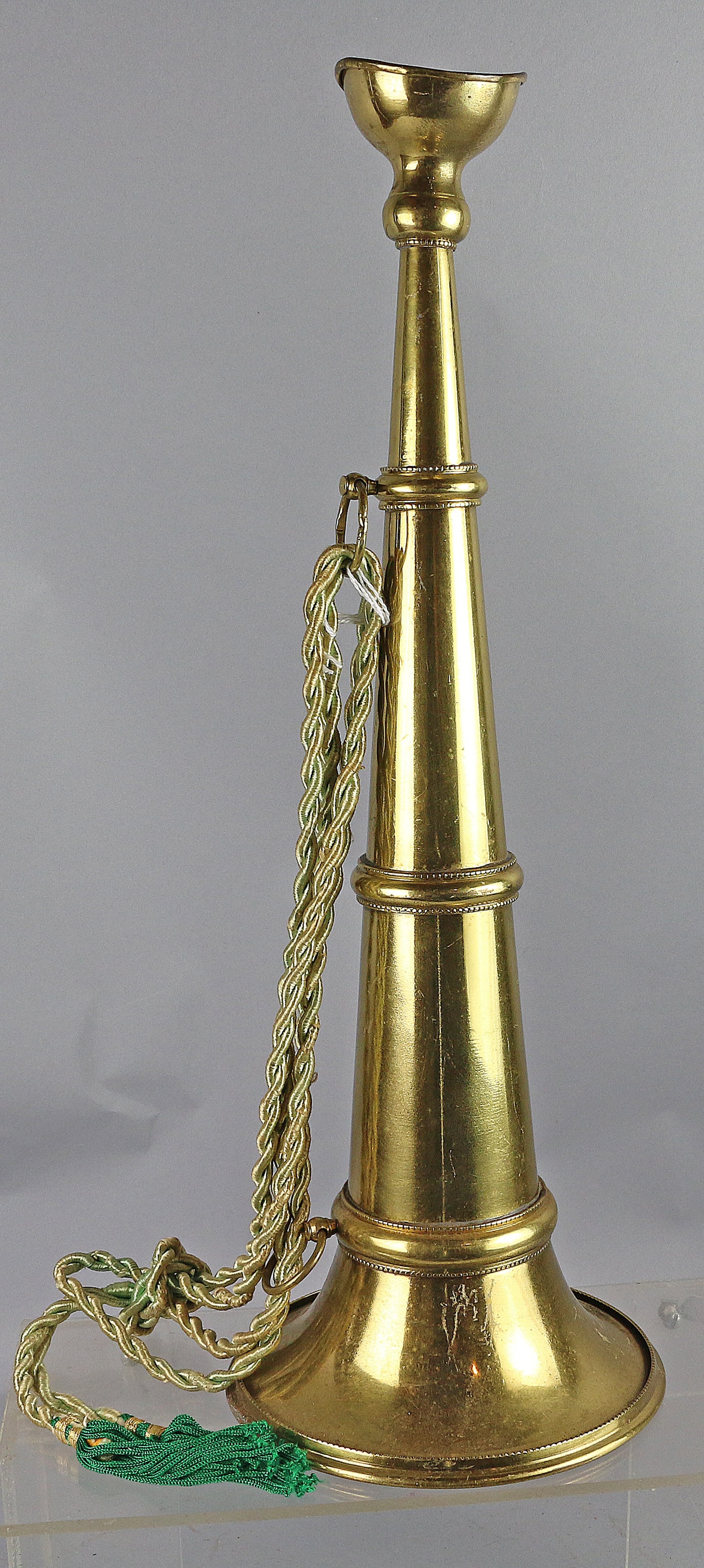 1909 Brass Firemans Speaking Horn Trumpet (1 of 3)