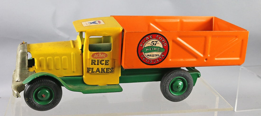Metalcraft Acme Rice Flakes Truck: Metalcraft Acme Rice Flakes Truck, 11 inches