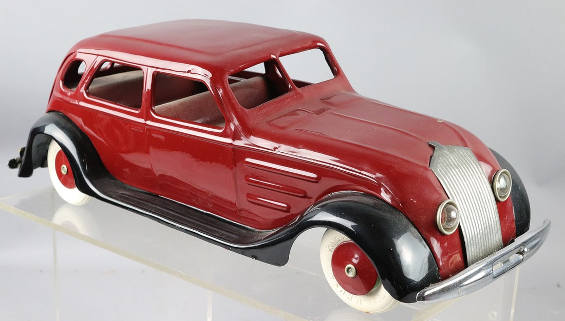 Kingsbury Chrysler Airflow 1935: Kingsbury Chrysler Airflow 1935, Nicely restored, 13 inches