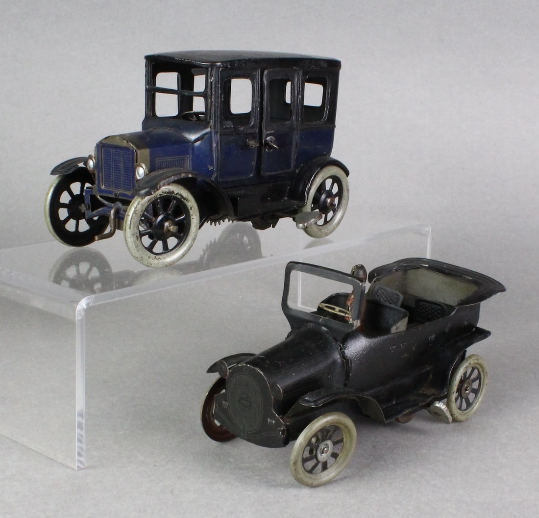 Bing & Orobr German Tin Sedan & Open Tourer (1 of 3)