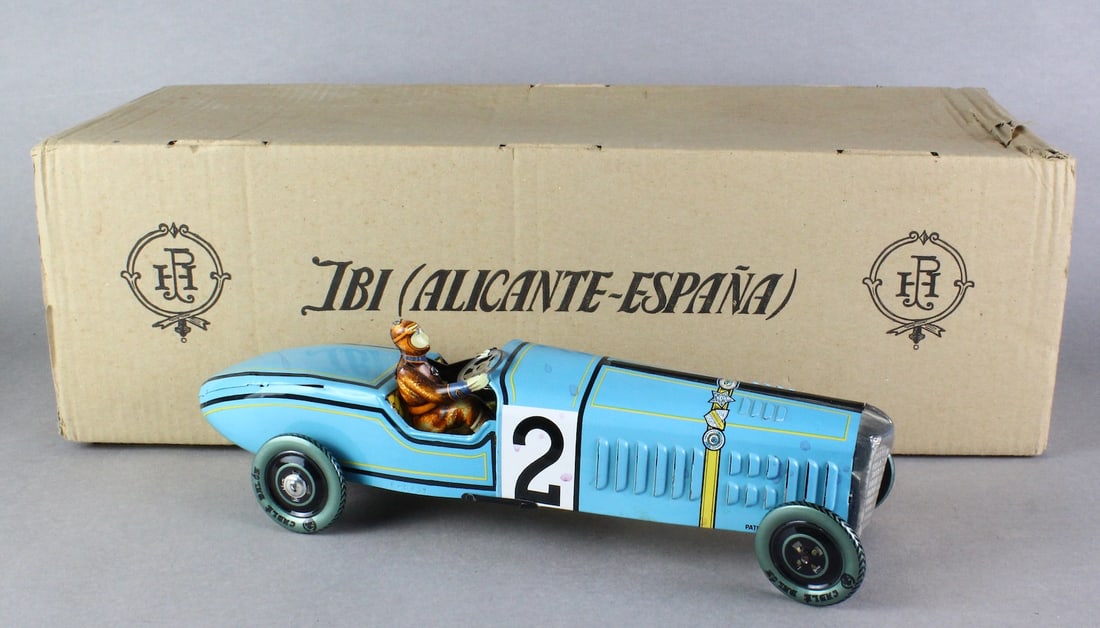 Paya Spanish Tin Race Car in Box (1 of 2)