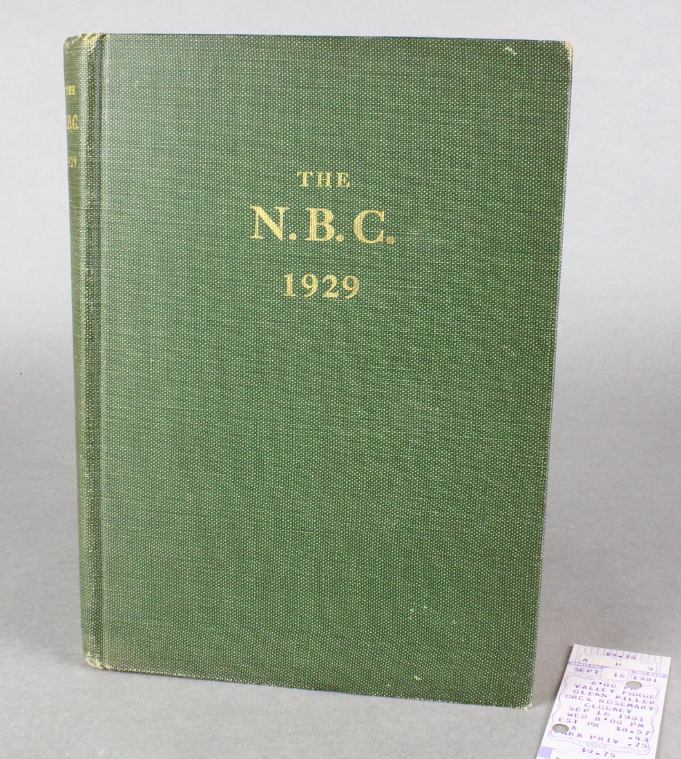 1929 NBC Nabisco Book- Original Pictorial History (1 of 6)