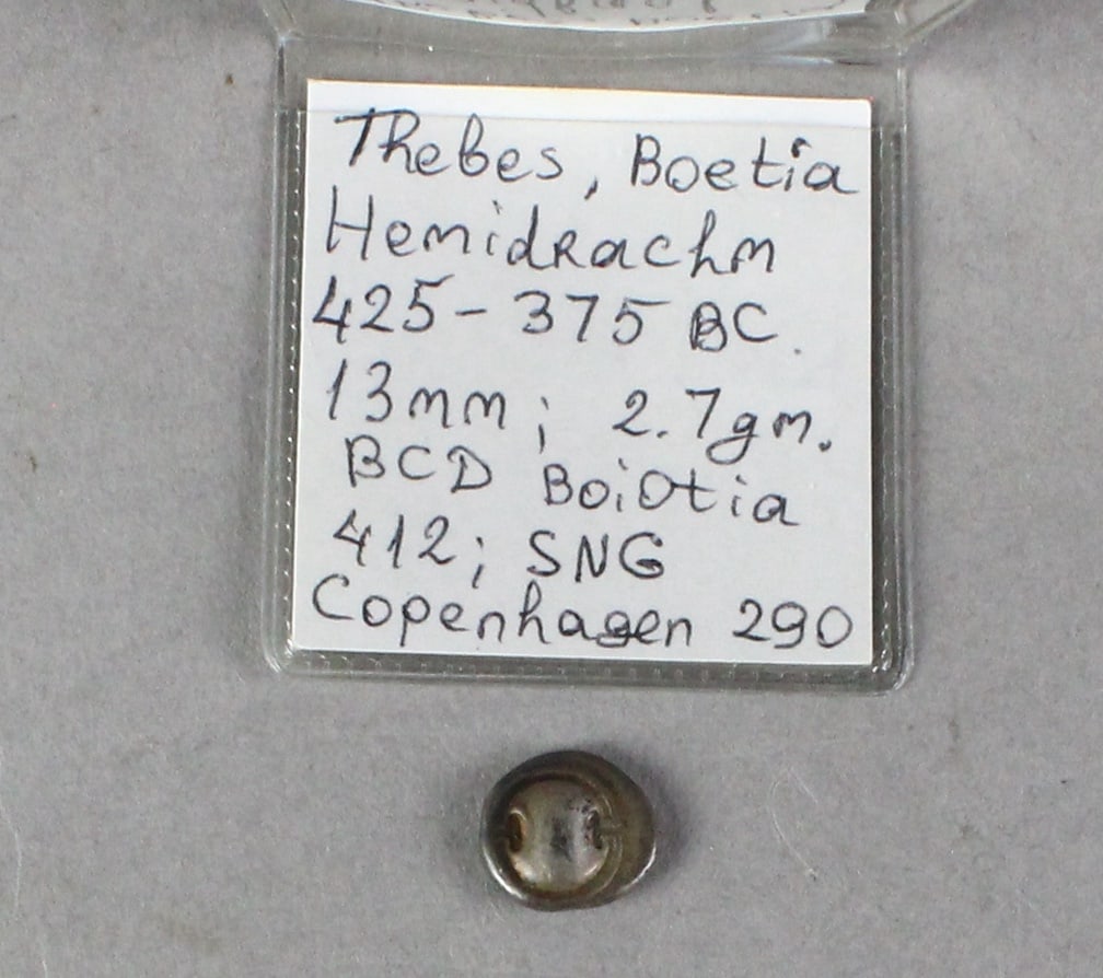 Thebes Hemidrachm Silver 400 BC (1 of 4)