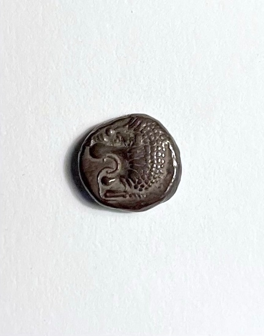 Satraps of Caria Silver Drachm Ancient Lion (1 of 3)