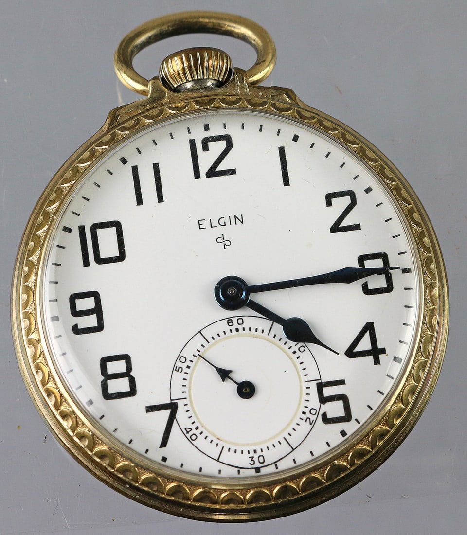 Elgin Pocket Watch Gold filled (1 of 4)