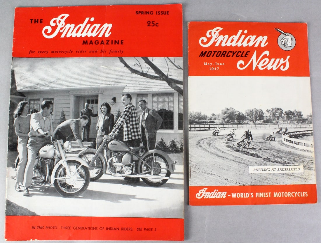 1940s Indian Motorcycle Magazine & News (1 of 5)