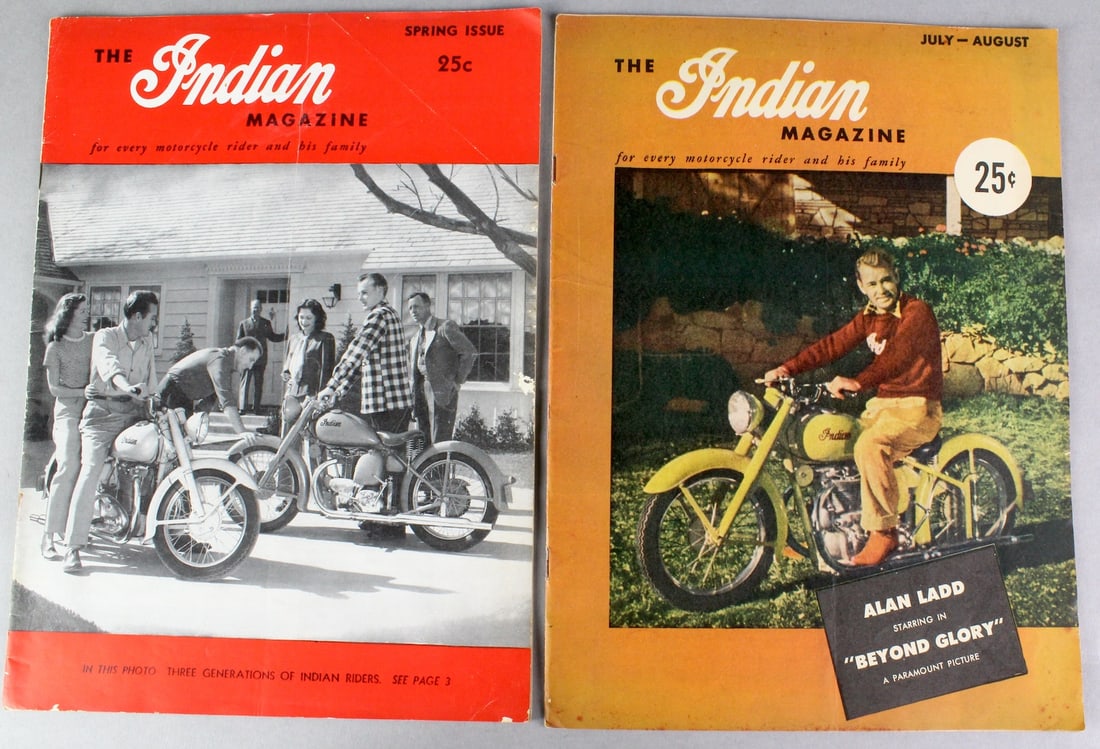 1940s Indian Motorcycle Magazine (1 of 3)