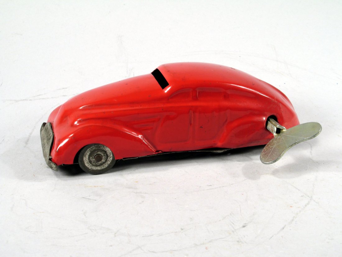English Wind Up Tin Car: English Wind Up Tin Car, 6" long ,working when tested.