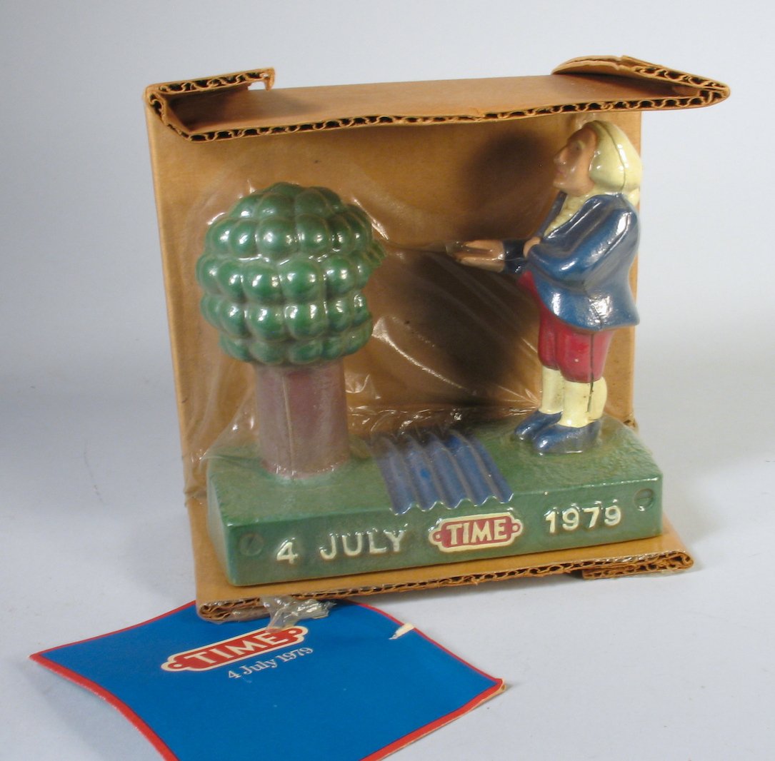 Mint George Washington Mechanical Bank By Time (1 of 2)