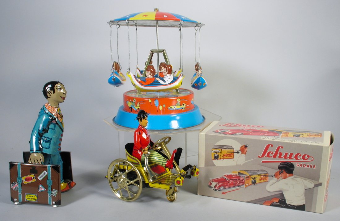 Lot of Schuco, Paya & German Modern Tin Toys (1 of 2)