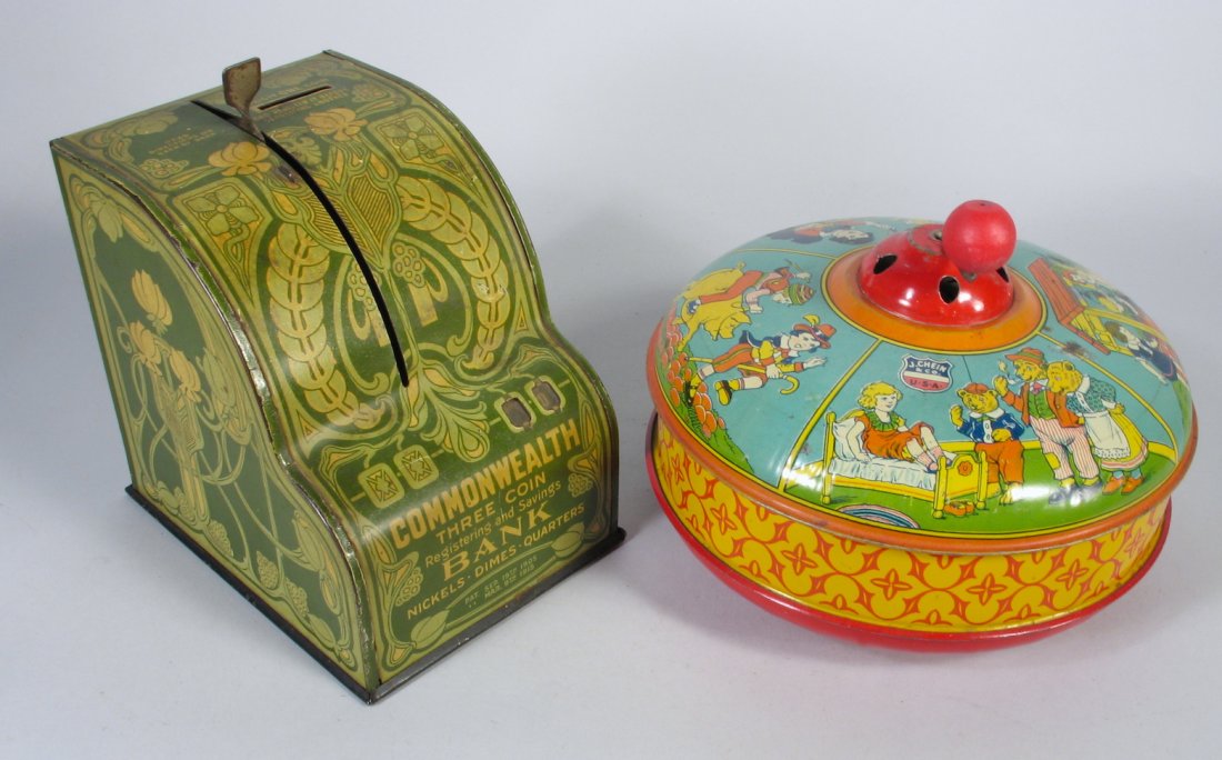 Chein Fairy Tale Spinner & Commonwealth Bank (1 of 2)