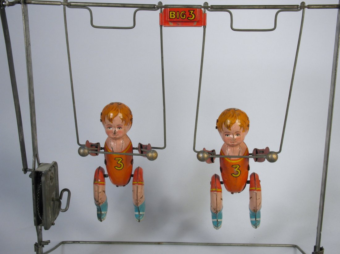 Marx Big 3 Wind Up Tin Early Acrobat toy. (1 of 1)