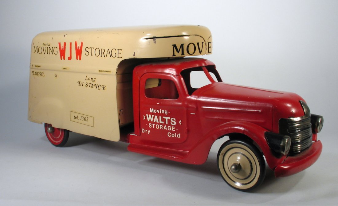 Buddy L Truck Made Into Advertising Truck (1 of 5)