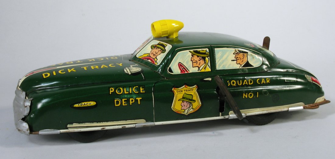 1952 Louis Marx Dick Tracy Squad Car (1 of 3)