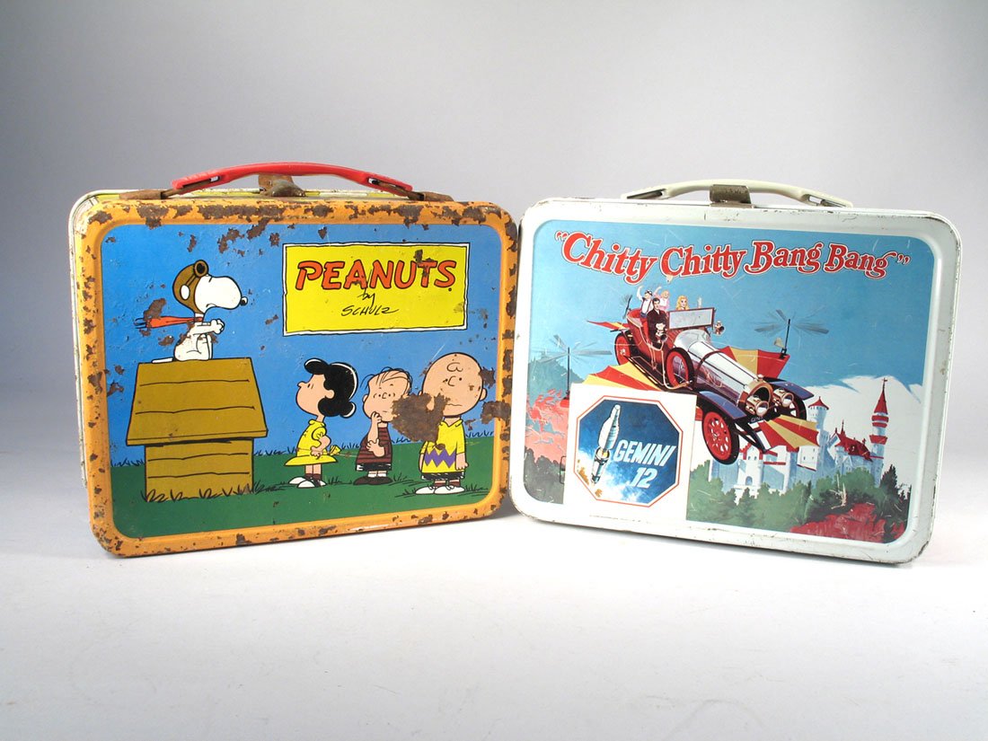 Peanuts Chitty Chitty Bang Bang Lunchbox Lot (1 of 3)