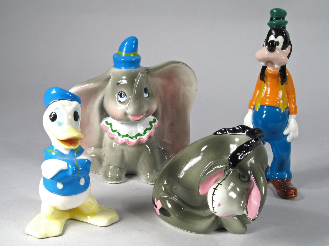 Walt Disney Prod Japan Ceramic Figure Lot (1 of 3)