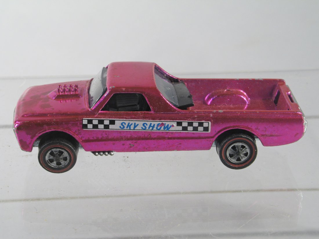 Hotwheels Redline Custom Fleetside Hot Pink Metall (1 of 4)