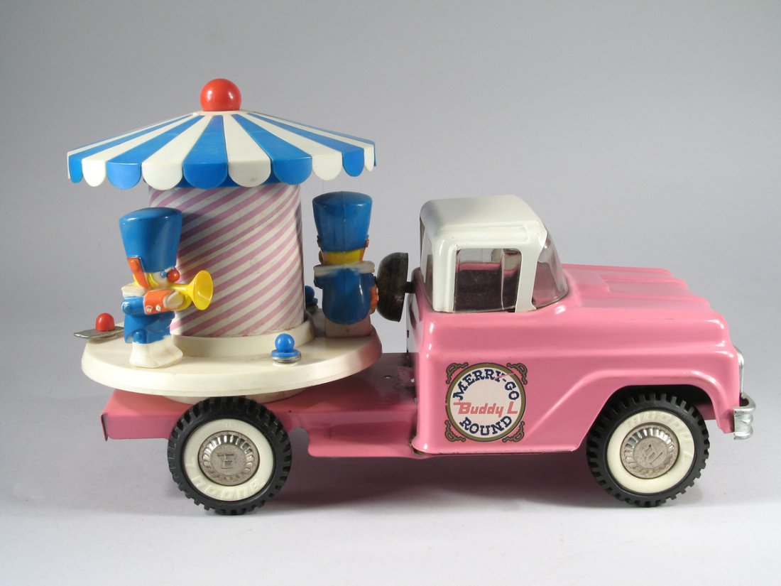 Buddy L Merry Go Round Pressed Steel Truck (1 of 3)