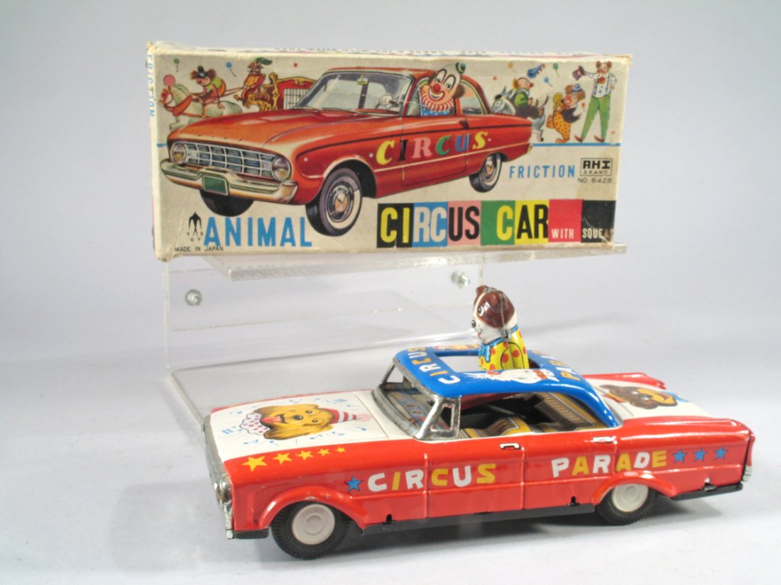 AHI Animal Circus Car Tin Japan (1 of 2)