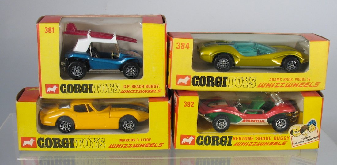 Corgi Whizzwheel Cars Mint in Box Four Cars (1 of 3)