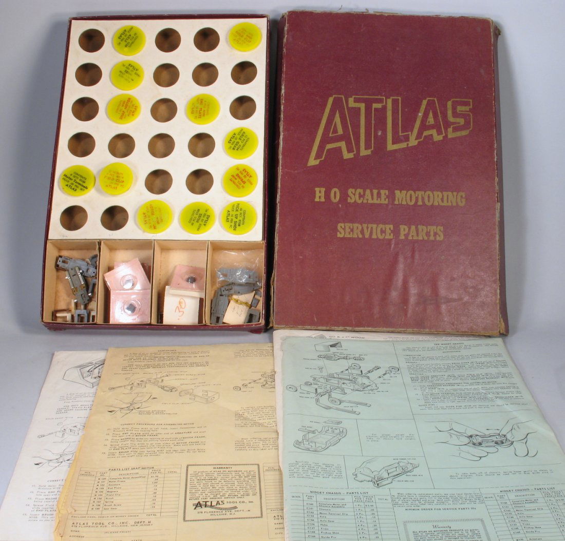 Atlas HO Slot Car Store Supply Parts Kit (1 of 3)