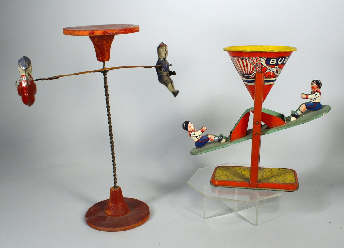 Gibbs and J Chein See Saw TIn Toys (1 of 3)