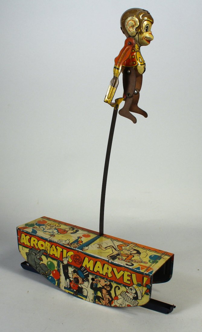 Marx Acrobatic Marvel Monkee Tin wind up (1 of 2)