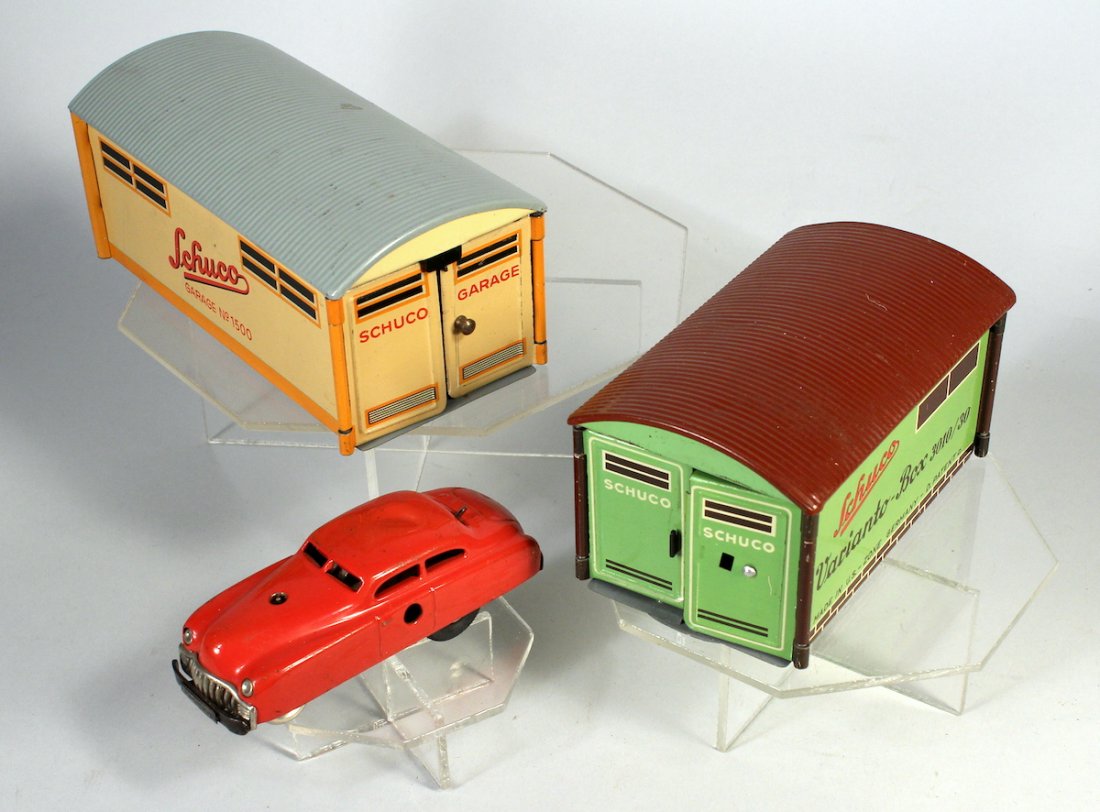 Schuco Garages and Car 3041: Schuco Garages and Car 3041
