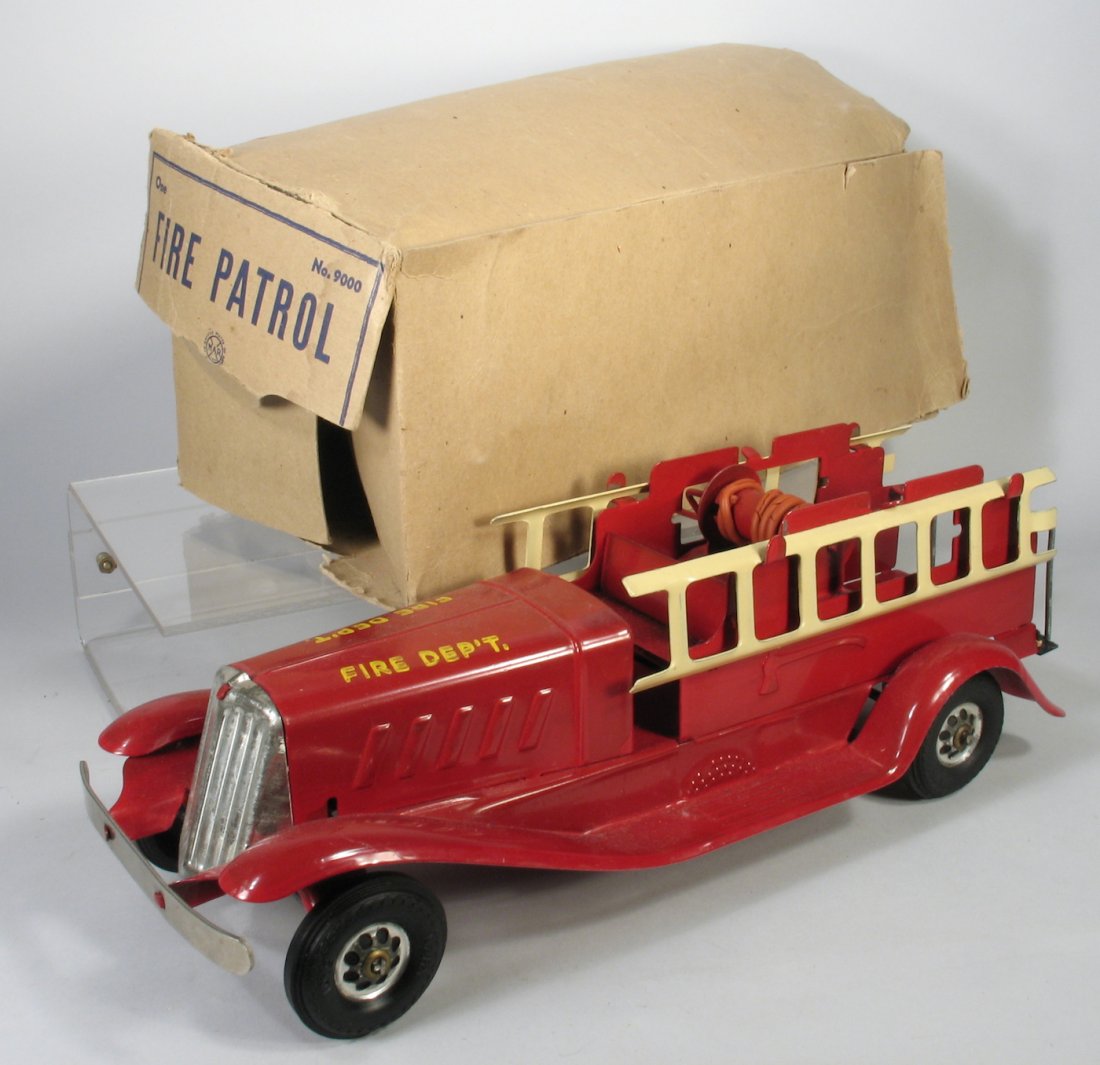 1920s Early Marx Fire Patrol Engine in the Box NOS (1 of 3)
