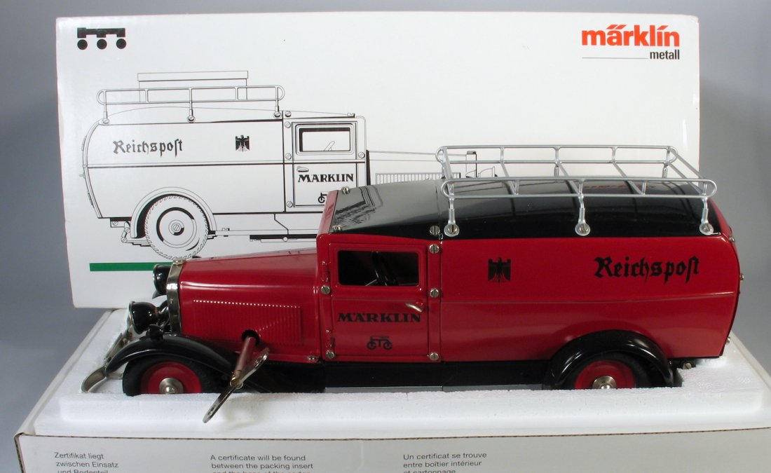 Marklin German Reichspost Delivery Truck In Box (1 of 3)