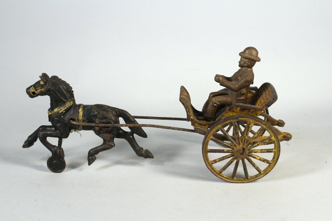 Wilkins Cast Iron Doctor's Cart (1 of 3)