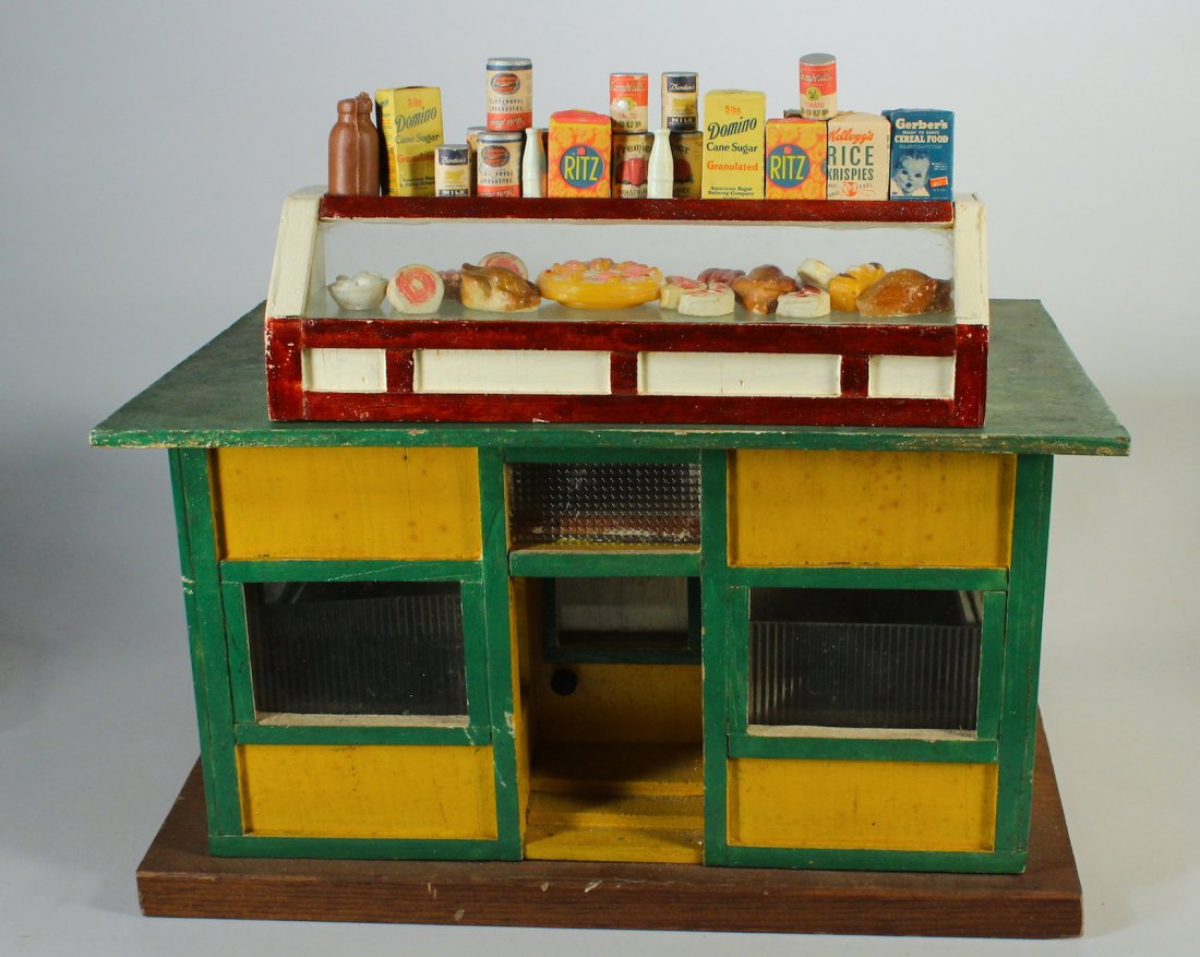 Folk Art Grocery Store with Supplies (1 of 4)