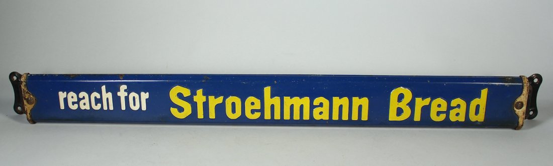 Stroehmann Bread Pocelain Door Sign (1 of 2)