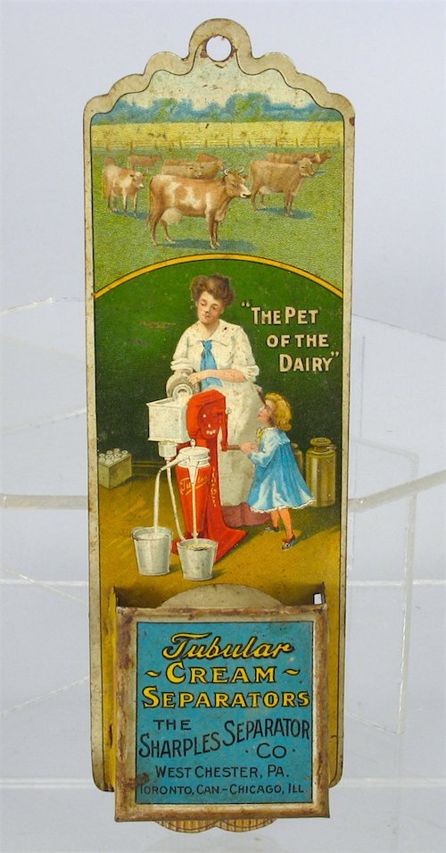 Cream Seperator Match Safe Sharples Advertising (1 of 3)