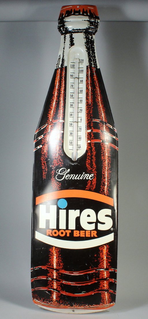 Hires Root Beer Sign Thermometer Pristine (1 of 2)