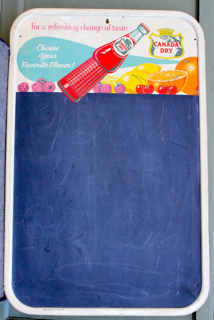 Canada Dry Ginger Ale Menu Board (1 of 1)